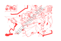 KABELBOOM LINKS voor Ducati 899 Panigale 2015