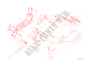 ACHTER SCHOKBREKER voor Ducati 1299 Panigale S 2015