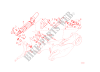 ACHTER SCHOKBREKER voor Ducati 1199 Panigale 2014