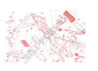 ACHTERFRAME voor Ducati 1199 Panigale 2014