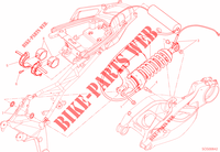 ACHTER SCHOKBREKER voor Ducati Multistrada 1200 S Touring 2014