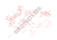 ACHTER SCHOKBREKER voor Ducati 1199 Panigale S 2014