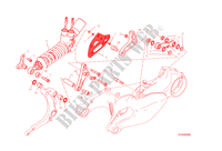 ACHTER SCHOKBREKER voor Ducati 1199 Panigale R 2014
