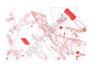 ACHTERFRAME voor Ducati 1199 Panigale R 2014