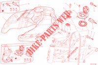 BENZINE TANK voor Ducati Multistrada 1200 ABS 2013