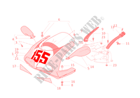 BOVENKUIP voor Ducati 998 S Bostrom 2002