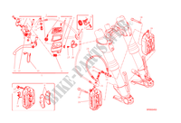 REM VOOR SYSTEEM voor Ducati Diavel 1200 2015