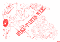 EVAPORATIVE EMISSION SYSTEM (EVAP) voor Ducati Diavel 1200 Carbon 2014
