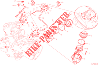 GASKLEP HUIS voor Ducati Hypermotard 2014