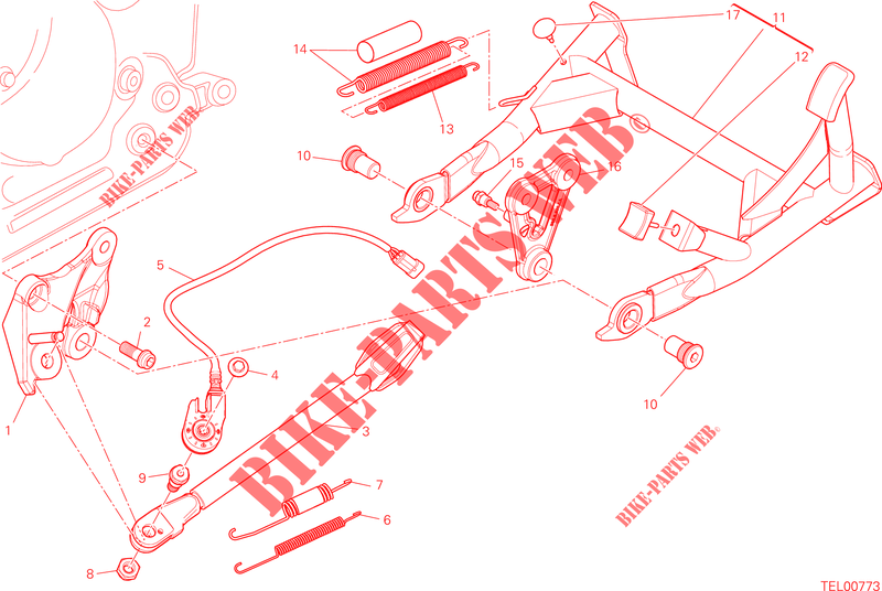 STANDAARD voor Ducati Hyperstrada 2013