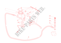 KOPPELINGS POMP voor Ducati Hypermotard 796 2012