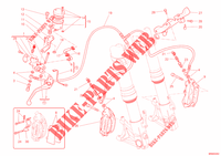 REM VOOR SYSTEEM voor Ducati Hypermotard 1100 EVO 2012