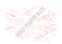 VERSNELLINGSBAK voor Ducati Hypermotard 796 2011