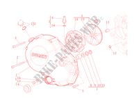 KOPPELINGS DEKSEL voor Ducati Hypermotard 796 2010