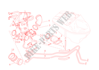 INLAAT SPRUITSTUK  voor Ducati Hypermotard 1100 S 2009