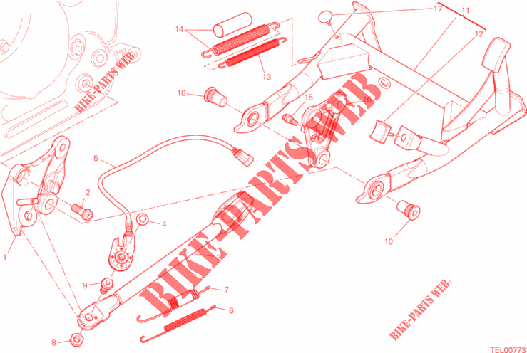 STANDAARD voor Ducati Hyperstrada 939 2016