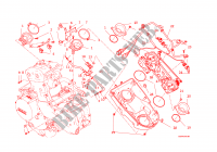 GASKLEP HUIS voor Ducati Monster 1200  2016