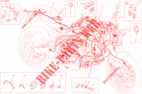 KABELBOOM voor Ducati Monster 821 DARK 2016
