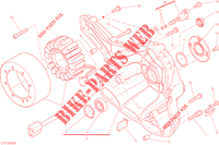 COUVERCLE GENERATEUR voor Ducati Scrambler 400 Sixty2 2017