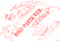 ACHTER SCHOKBREKER voor Ducati Multistrada 1200 S TOURING D-AIR 2014