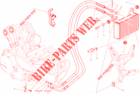 OLIEKOELER voor Ducati Multistrada 1200 S TOURING D-AIR 2014