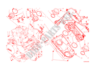 GASKLEP HUIS voor Ducati Monster 1200 2015