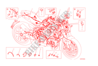 KABELBOOM voor Ducati Monster 1200 2015