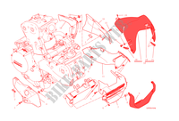 KUIPDEEL   VOORSPATBORD voor Ducati Monster 1200 2015