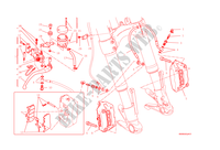REM VOOR SYSTEEM voor Ducati Monster 1200 2014