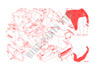KUIPDEEL   VOORSPATBORD voor Ducati Monster 1200 S 2014