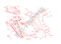 ACHTERLICHT voor Ducati Monster 696 2013