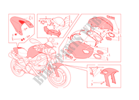 ART KIT voor Ducati Monster 696 2013
