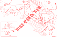 REM ACHTER SYSTEEM voor Ducati Monster 796 2013