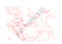KENTEKENPLAAT HOUDER   ACHTERLICHT voor Ducati Monster 795 2012