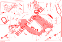 BENZINE TANK voor Ducati 1199 PANIGALE R 2013