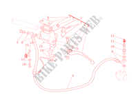 KOPPELINGS POMP voor Ducati Monster 696 ABS 2011
