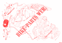 EVAPORATIVE EMISSION SYSTEM (EVAP) voor Ducati Diavel 1200 White Stripe 2013