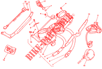 GASKLEP HUIS voor Ducati 916 SPS 1998