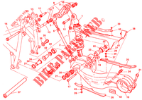 ACHTER SCHOKBREKER voor Ducati 748 SPS 1998