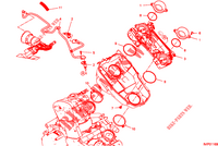 GASKLEP HUIS voor Ducati Hypermotard 950 2019