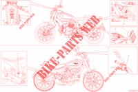 WARNING LABEL voor Ducati Scrambler Full Throttle 800 2020