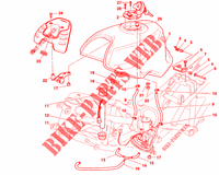 BENZINE TANK voor Ducati ST2 1998