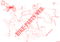 BENZINE TANK voor Ducati Hypermotard 950 2020