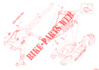 ACHTER SCHOKBREKER voor Ducati Multistrada 1200 ABS 2012