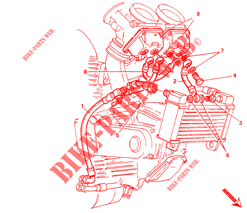 CARBURATEUR VERWARMING voor Ducati Monster 900 1993