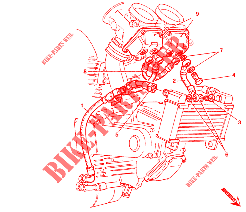 CARBURATEUR VERWARMING voor Ducati Monster 900 1995