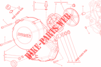 KOPPELINGS DEKSEL voor Ducati Monster 795 2013