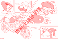 ART KIT voor Ducati Monster 796 ABS 2014