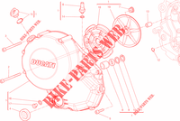 KOPPELINGS DEKSEL voor Ducati Monster 796 ABS 2014