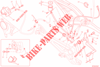 REM ACHTER SYSTEEM voor Ducati Monster 796 ABS 2014